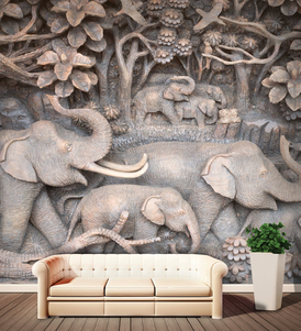 Beautiful Elephant Sculpture
