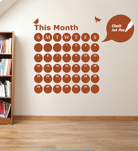 Calendar on The Wall
