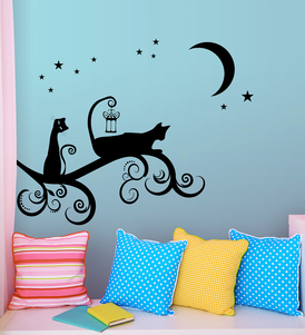 Cats on the Tree Branch