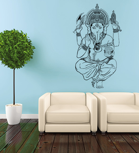 Ganpati with Big Crown