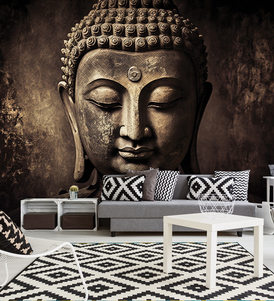 The Brown Stone Buddha