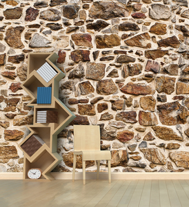 The Brown Stone Wall