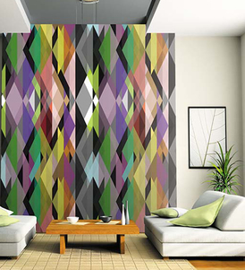 The Criss Cross Of Colours