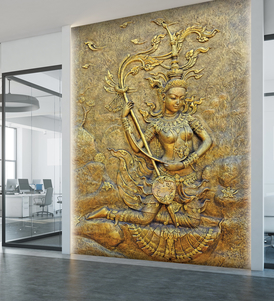 WALL MURAL - THEME SCULPTURE - Wallskin