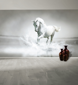 The Magnificent White Horse