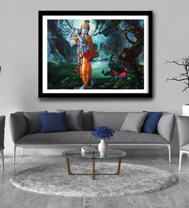 The Mesmerizing Krishna Art