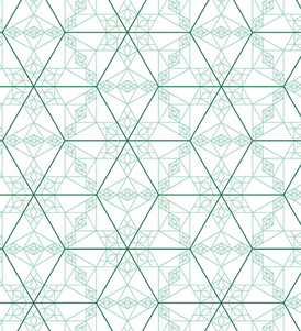 The Pattern Of Symmetric Lines