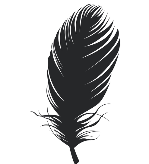 The Black Feather - 4458 - Wallskin