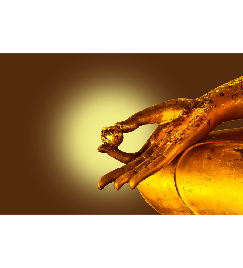 Peaceful Buddha Fingers 3700 Wallskin